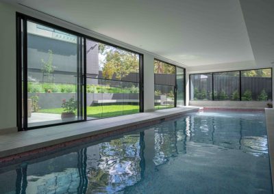 indoor pool by Ultimate swimming pools and spas
